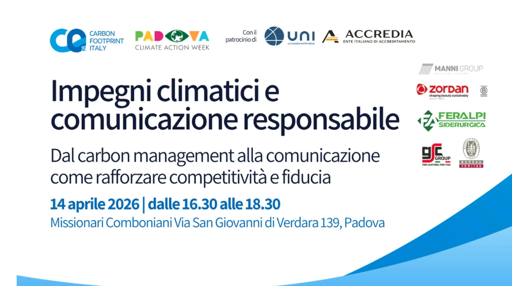Impegni climatici e comunicazione responsabile
